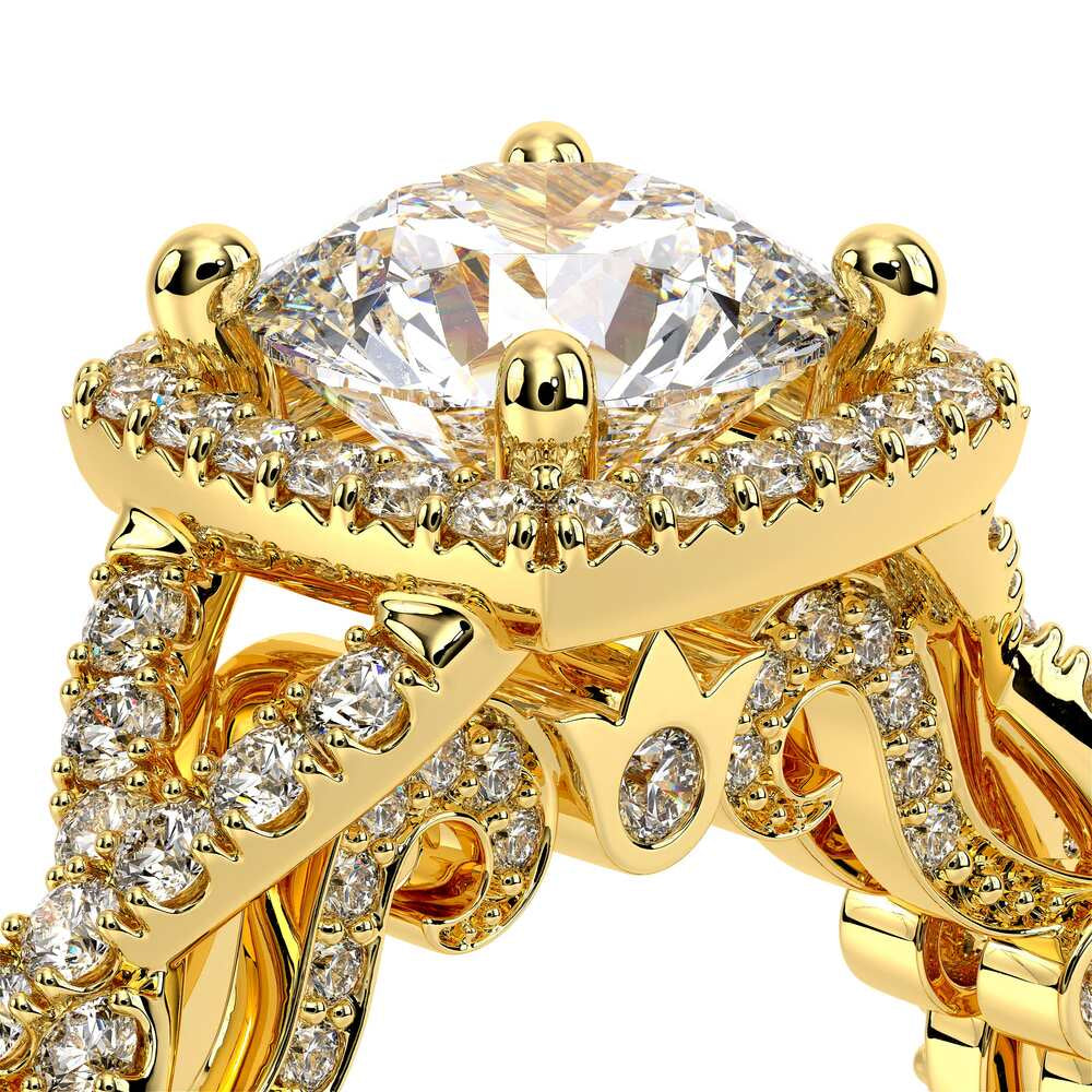 Insignia-7070cu-18k Yellow Gold Cushion