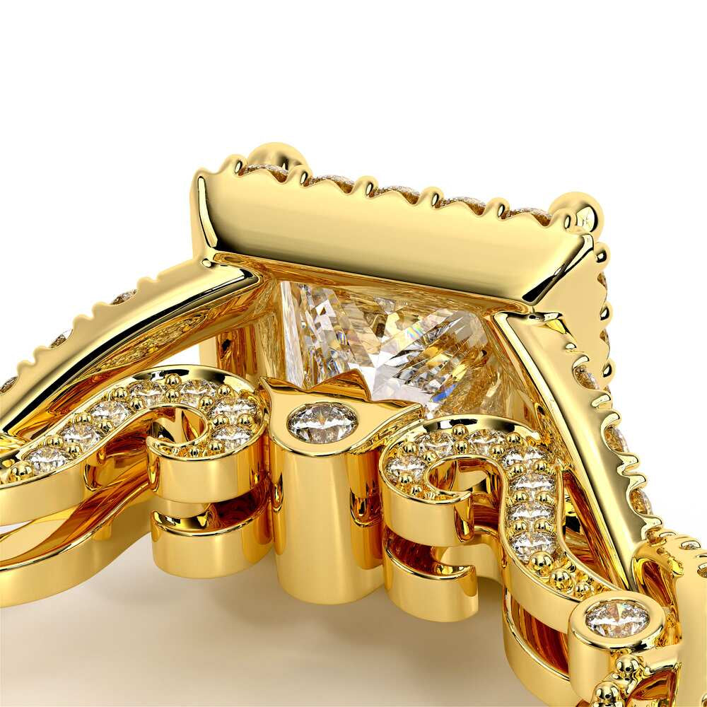 Insignia-7070p-18k Yellow Gold Princess