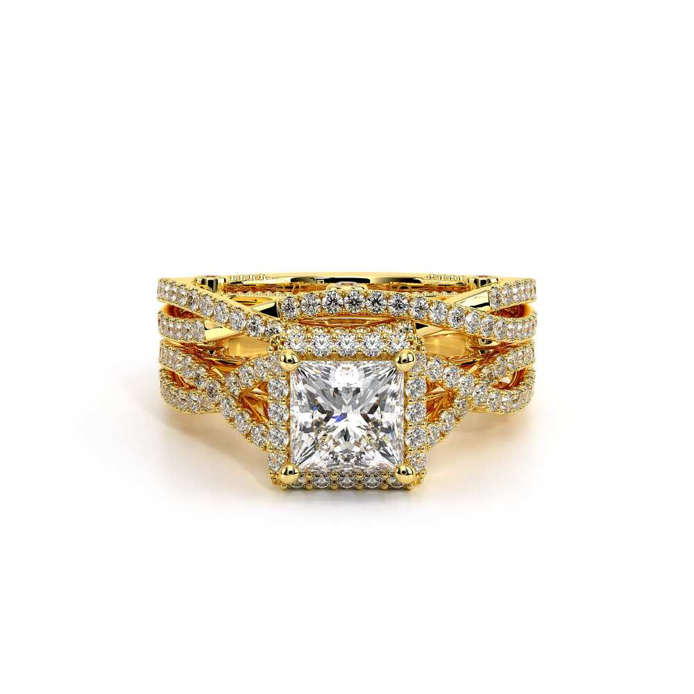 Insignia-7070p-18k Yellow Gold Princess