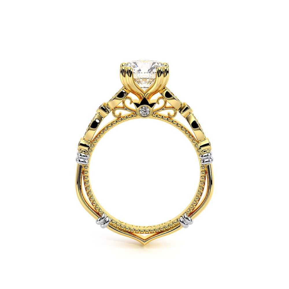 Parisian-100r-18k Yellow Gold Round