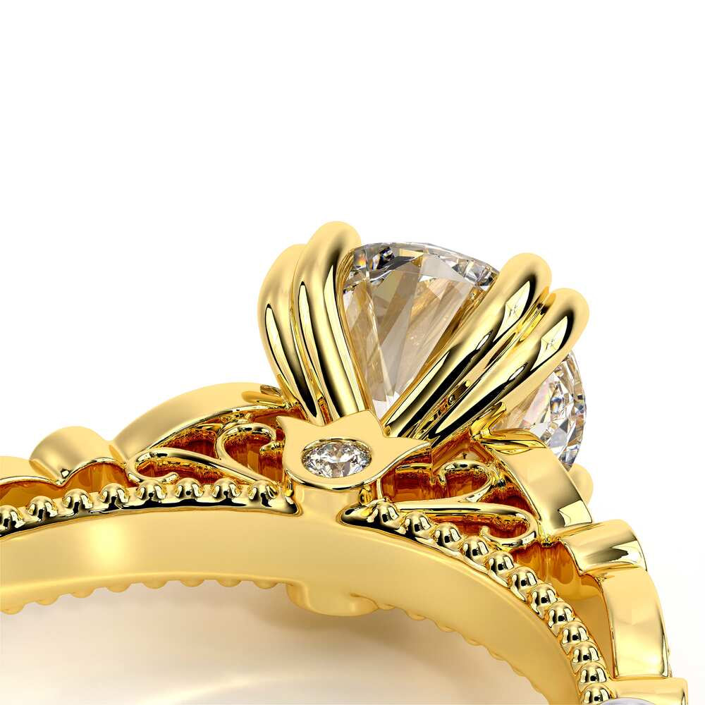 Parisian-100r-18k Yellow Gold Round