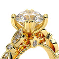 Parisian-100r-18k Yellow Gold Round