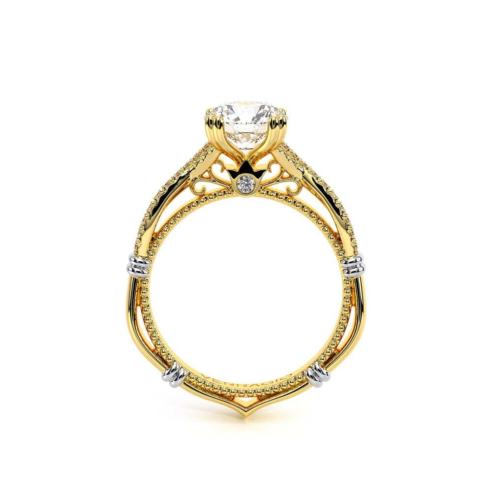 Parisian-105r-14k Yellow Gold Round