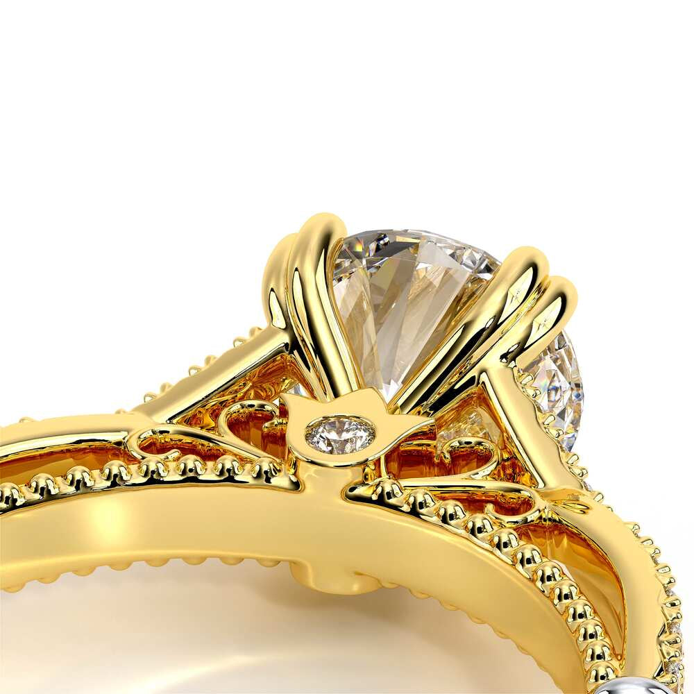 Parisian-105r-14k Yellow Gold Round