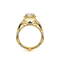 Parisian-106cu-14k Yellow Gold Cushion