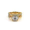 Parisian-106cu-18k Yellow Gold Cushion