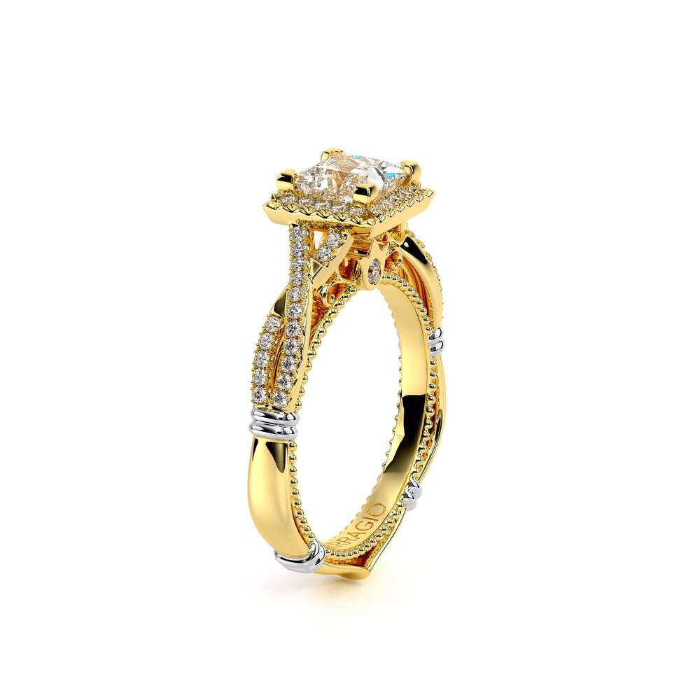 Parisian-106p-18k Yellow Gold Princess