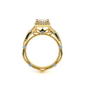 Parisian-106p-18k Yellow Gold Princess