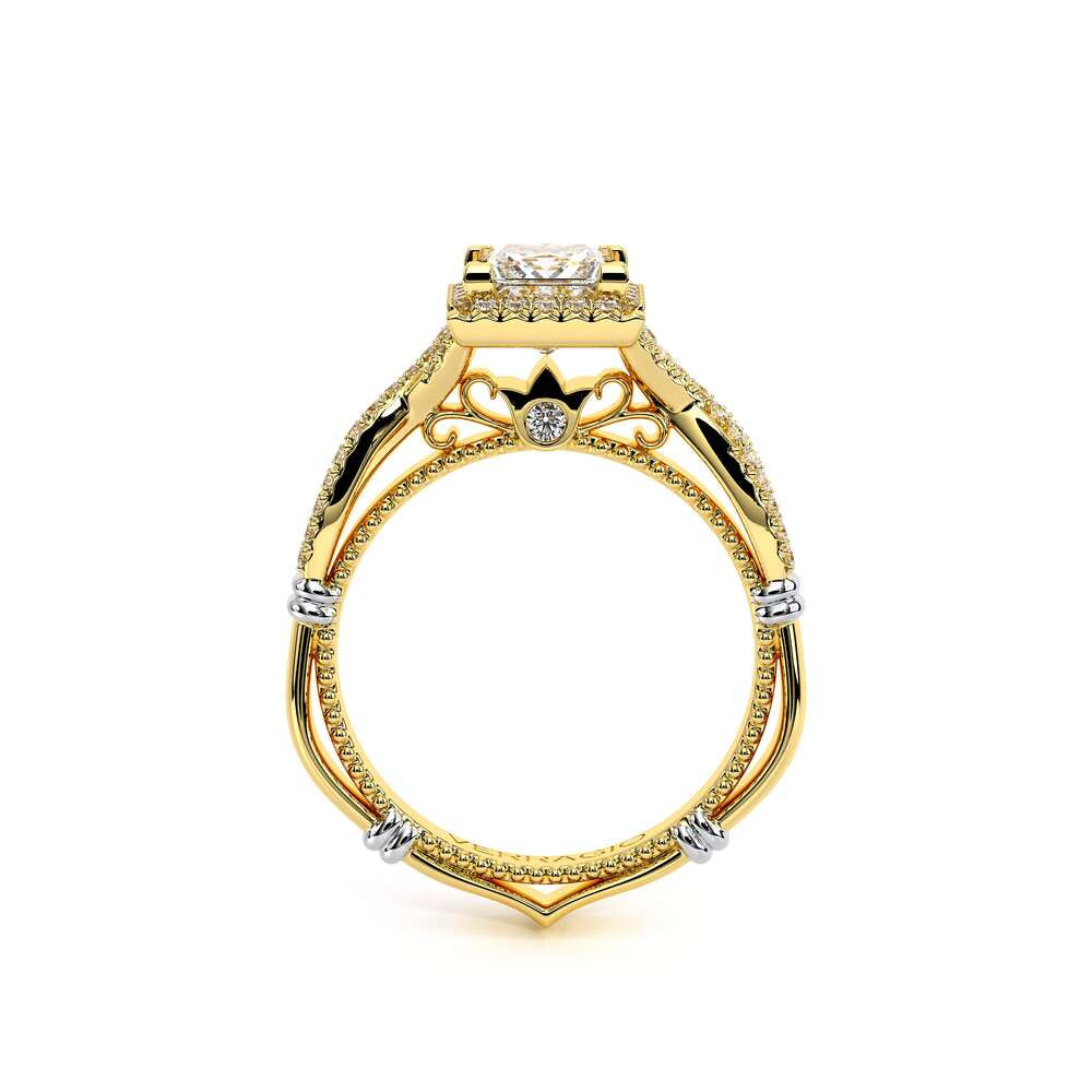 Parisian-106p-18k Yellow Gold Princess