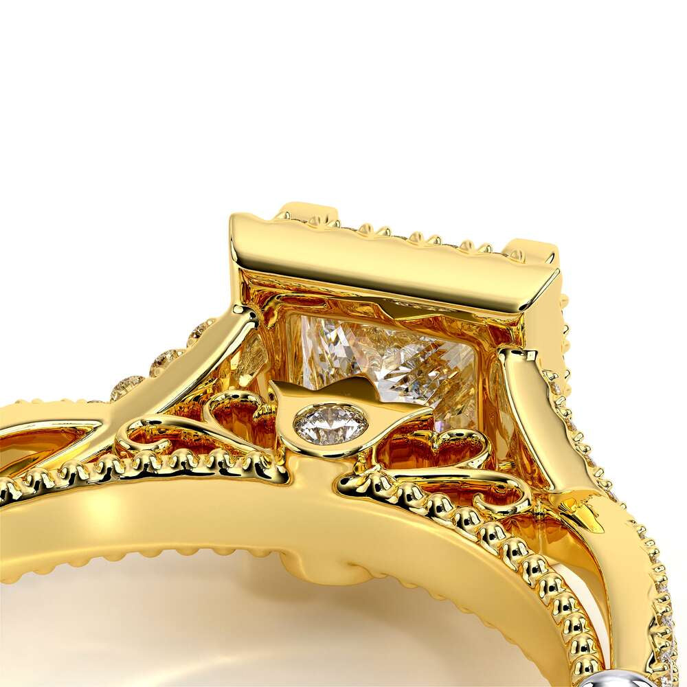 Parisian-106p-18k Yellow Gold Princess