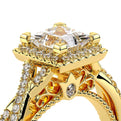 Parisian-106p-18k Yellow Gold Princess