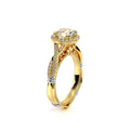 Parisian-106r-18k Yellow Gold Round