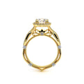 Parisian-106r-18k Yellow Gold Round
