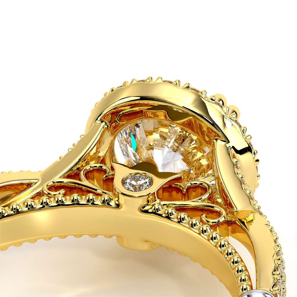 Parisian-106r-14k Yellow Gold Round