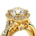 Parisian-106r-18k Yellow Gold Round