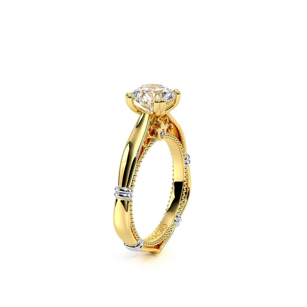 Parisian-120r-14k Yellow Gold Round