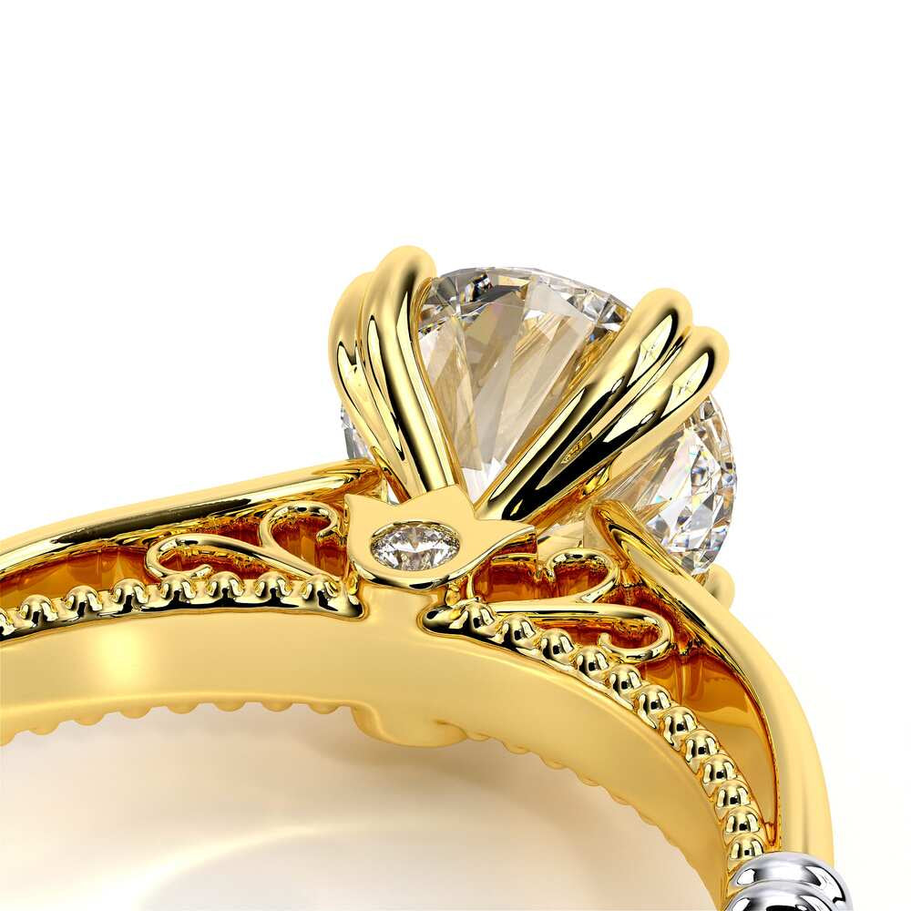 Parisian-120r-14k Yellow Gold Round